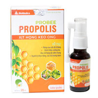 Probee Propolis, hỗ trợ hạn chế ho nhiều, giảm đau rát họng do viêm họng
