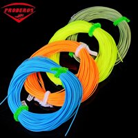 Proberos 1 Cuộn 100FT Trọng Lượng Về Phía Trước Câu Cá Dòng WF-2F/3F/4F/5F/6F/7F /8F Bay Tuyến 30.5M 4 Màu Phao Câu Cá Linemoss Xanh/Cam/Xanh Dương/FLUO Vàng