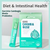 Probiotic ăn kiêng + Garcinia Cambogia + Biotin 30 chiếc (1 tháng)