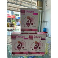 Procare bổ sung sắt canxi acid folic dưỡng chất cần thiết trong quá trình thai kì