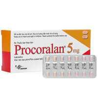 Procoralan 5mg, chỉ định điều trị suy tim mạn tính, đau thắt ngực
