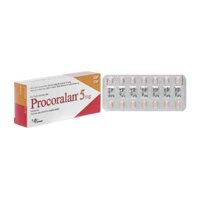 Procoralan 5mg SERVIER 56 viên – Thuốc đau thắt ngực, suy tim