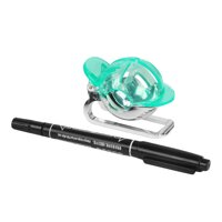 Professional Golf Ball Liner &amp; Marker Line Drawing Alignment Tool For Putting - GreenBlack