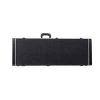 Profile Hardshell Rectangular Electric Guitar Case Grey Woven Fabric