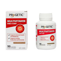 Progetic Multivitamin One-A-Day hỗ trợ tăng cường sức khỏe hộp 90 viên