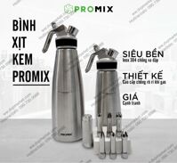 Promix - Bình xịt kem tươi N2O - Inox - 1L