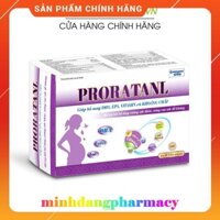 Proratanl bổ sung DHA, EPA, vitamin tổng hợp và khoáng chất - Vỉ 30 viên