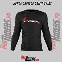 Prorider Áo Thun Tay Dài In Hình honda cbr 150 dri fit Cho Nam