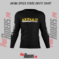 Prorider Áo Thun Tay Dài In Hình Ngôi Sao akina speed Star dri fit Cho Nam