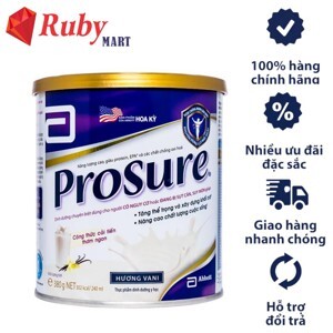 Sữa bột Abbott Prosure - hộp 380g (dành cho người suy nhược cơ thể)