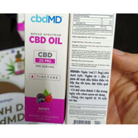 Protandim Mỹ - Tinh dầu CBDMD Berry giúp ngủ ngon giảm đau giảm stress.