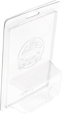ProTech SSCARS-2 Storage/Display Space Saver Car Case for Carded Hot Wheels, 4.25" W x 6.5" H x 1.25" D, 50-Pack