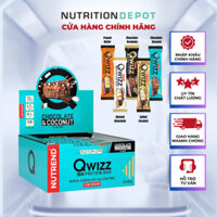 Protein Bar cao cấp Nutrend Qwizz, bổ sung dinh dưỡng (Hộp 12 thanh x 60g) - Nutrition Depot Vietnam