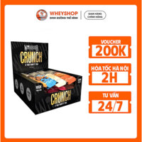 Protein bar cung cấp dinh dưỡng Warrior Crunch Protein Bar (64g) (12 thanh/1 hộp) - WHEYSHOP.HANOI