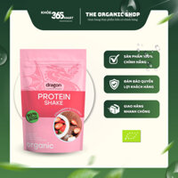 Protein Shake Hữu Cơ Hương Dâu Tây Dừa Dragon Superfoods 450G