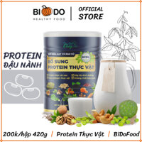 Protein Thực Vật Dinh Dưỡng 420g - BiDoFood - Sữa Hạt Không Đường Có Đậu Nành