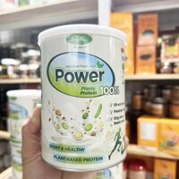 Protein thực vật Power 100% SoyNa 400gr -thuần chay bổ sung Protein [Tặng ly]