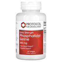 Protocol for Life Balance Extra Strength Phosphatidyl Serine 300 mg 50 Softgels