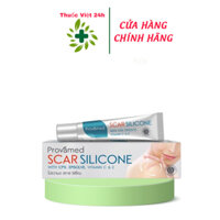 Provamed Scar Silicone - Gel Sẹo Chuyên Biệt Cho Sẹo Sẹo Lồi, Sẹo Phẩu Thuật, Sẹo Do Tai Nạn - Tuýp 10g - ThuocViet24h