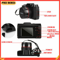 Prrr Digital Full HD 16x Camera kỹ thuật số Máy quay Video chuyên nghiệp Vlogging Camera