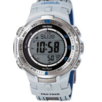 PRW-3000G-7DR | Đồng Hồ CASIO | Protrek | Nam | Dây Vải Hai Màu | Pin Năng Lượng | Bộ 3 Cảm Biến