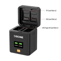 PS-BLK22 ZGCINE – Hộp sạc cho pin máy ảnh Panasonic LUMIX DMW-BLK22  - 28725