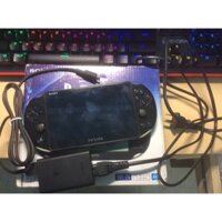 PS Vita 2000 hacked đã dán màn hình cường lực, fullbox kèm sạc chính hãng sony theo máy