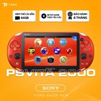 Ps Vita 2000 + tặng kèm bao đựng và ốp nhựa (cài sẵn game PSvita/PSP/PS1/GBA/NES/NEOGEO/Game Port...)+) Phụ kiện đi kèm
