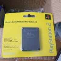 PS2 memory card 64mb, thẻ nhớ cho máy game ps2 64mb