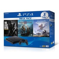 PS4 Slim Mega Pack 1TB-SONY VN, tặng 3 games