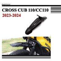 Psler Cho Xe Honda Cross Cub 110 CC110 Cao Cấp Chắn Bùn Bùn Bùn Fender Bắn Vệ 2023 2024
