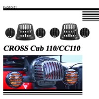 Psler Cho Xe Honda Cross Cub 110 CC110 Đèn Hậu Bao Đuôi Đèn Bao Đèn Giao Thông Bật Tín Hiệu Nướng Bao