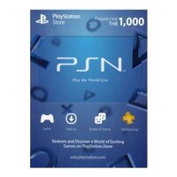 PSN Card 1000THB