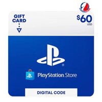 PSN Card 60 USD | Playstation Network US