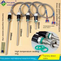 PT100 Cảm Biến Nhiệt Độ Đầu Dò Nhiệt Độ Chống Thấm Nước WZP-187 Điện Trở Nhiệt Platin Thanh Cảm Biến Nhiệt Độ Cặp Nhiệt