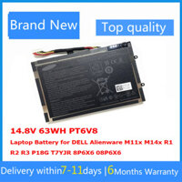 PT6V8 Laptop Battery for DELL M11x M14x R1 R2 R3 P18G T7YJR 8P6X6 08P6X6