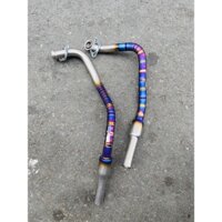 (P.titanium ) Cổ bô titanium 4road cho sh vario nét hàng vẫy nhiều VESPA