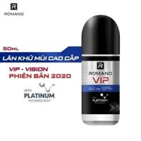 PU- Deodorant Roll On Vip Vision Romano 50ml (+Shower Gel 60g) T1