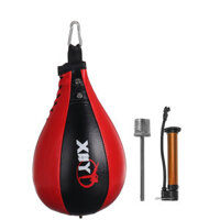 PU Leather Boxing Punching Ball Inflatable Boxing Pear Shape Exercise Speed Bag Double End Boxing Speed Ball