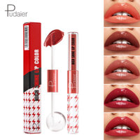 Pudaier 16 Màu Hai Đầu Lip Glaze Dưỡng Ẩm Dầu Môi Dưỡng Ẩm Son Môi Không Phai Màu Son Bóng 25.3.2