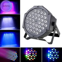 Pufang 36 LED RGB Stage 72W Đèn phẳng Par DMX512 Club DJ Party Disco Lighting vn