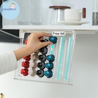Pufangbliss Cà Phê Viên Nang Cà Phê Túi Trà Giá Để Đồ Ngăn Kéo Hộp Sắp Xếp Không Đấm Cần Tiết Kiệm Không Gian Hộp Bảo Quản VN