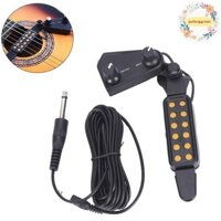 Pufanggreat Clip-on Âm Thanh Micro Dây 12 Lỗ Acoustic Đàn Guitar Điện Pick Up Khuếch Đại Vn