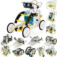Pufangnice 13 Trong 1 Đồ Chơi Giáo Dục Robot Năng Lượng Mặt Trời Đồ Chơi Bộ Khoa Học Khối Chạy Bằng Năng Lượng Mặt Trời Đồ Chơi VN