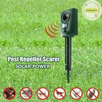 Pufangnice Siêu Âm Năng Lượng Mặt Trời Mèo Chó Đuổi Cáo Sâu Hại Scarer Deterrent Repeller Garden VN