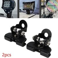 Pufangsuper 2 Chiếc Thép Không Gỉ Đa Năng Ô Tô Tự Động Hood LED Work Light Mount Holders Kẹp Vỏ Động Cơ Đèn Gắn Kẹp VN