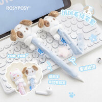 Puffocatღ Hộp đựng bút sang trọng RosyPosy Thích hợp cho Apple Pencil Bút điện dung Máy tính bảng Vỏ bảo vệ chống trượt