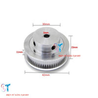 Pulley Bánh Răng Nhôm 3M40 Răng Bản Rộng Đai 11mm Trục 5mm