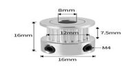 PULLEY GT2 20 RĂNG LỖ 8mm PULY
