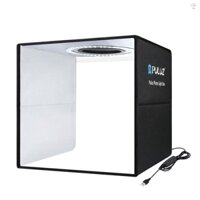 Puluz Lightbox Mini Photo Studio Hộp Đèn Với 6 Màu Phông Nền Chụp Ảnh Lều Bộ 80 Chiếc Đèn LED Phòng Có Thể Gập Lại Chụp Ảnh Chiếu Sáng